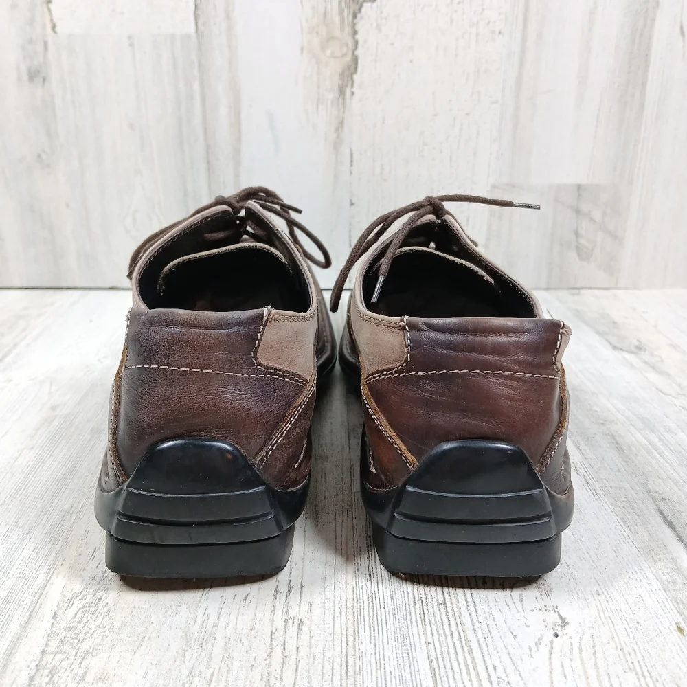 Bacco Bucci Men's‎ Brown Leather Lace Up Oxford Shoes #1064